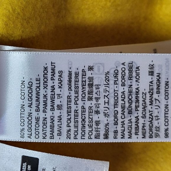 NWT Levi's Men's Hoodie - Gold & Maroon -Relaxed‎ Fit - XXL Long Sleeve Pullover - Picture 11 of 16